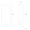 Dweled Fusion 14in LED Indoor and Outdoor Wall Light 3000K in Black WS-W391 - alternate 4